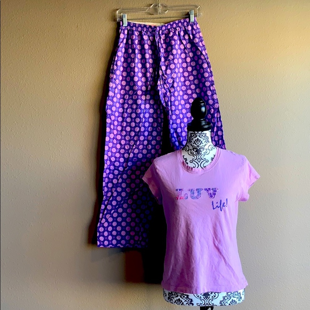 Lavender & Purple Luv Life Pajama Set *2 for $5*